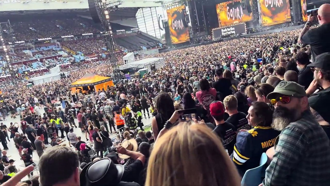 Stranded - Gojira - Back to the Beginning - July 5, 2025 Villa Park, Birmingham