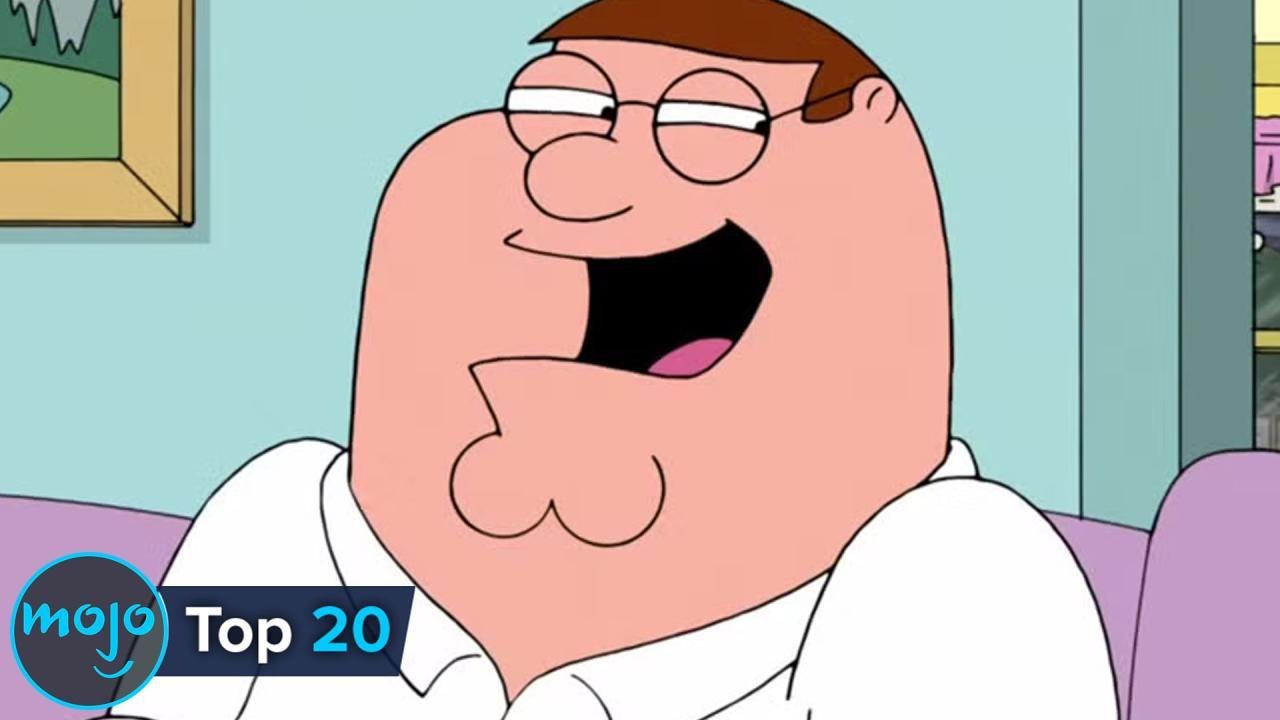 Top 20 Hilarious Peter Griffin Moments - video Dailymotion