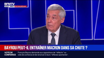Vote de confiance du 8 septembre: "Quand on ne veut pas souffrir, on ne va pas à Matignon dans les conditions actuelles", assure Henri Guaino, ancien conseiller spécial de Nicolas Sarkozy à l'Élysée