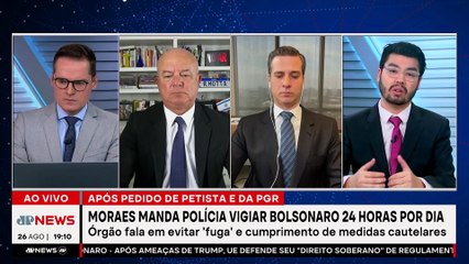 Alexandre de Moraes manda polícia penal vigiar Jair Bolsonaro 24 horas em Brasília