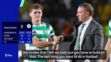 'Self-inflicted stress' - Rodgers as Celtic crash out of Champions League