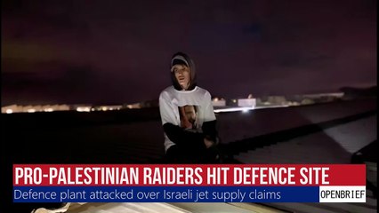 Palestinian Group Storms British Defence Facility in Wolverhampton