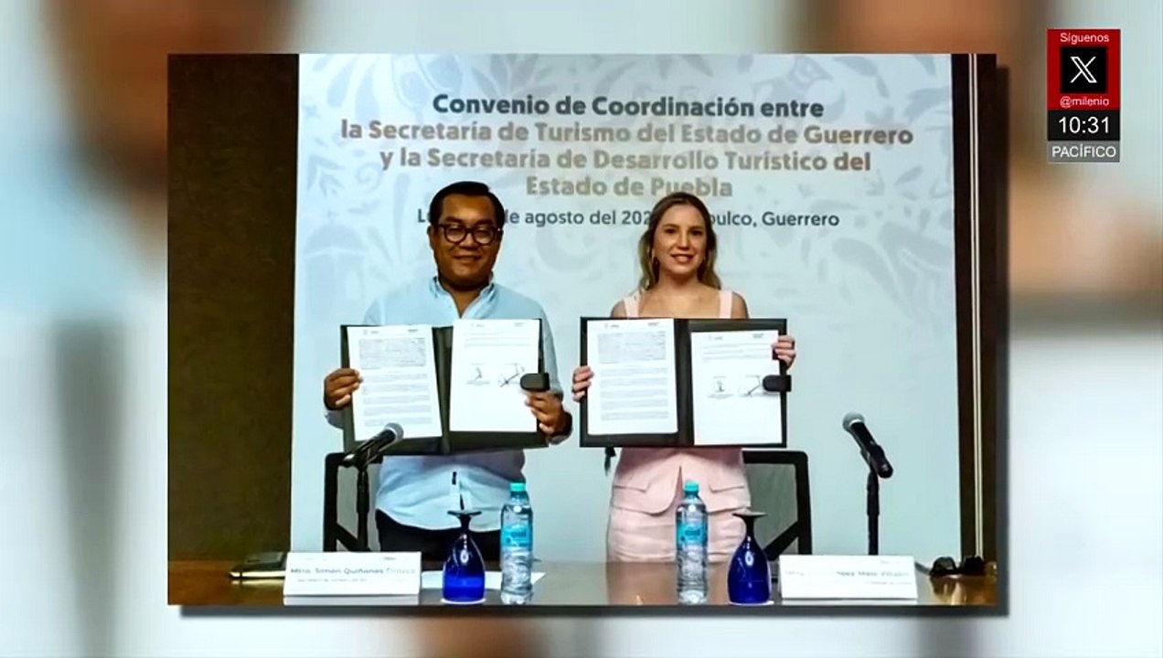 Alianza turística entre Puebla y Guerrero busca atraer más visitantes