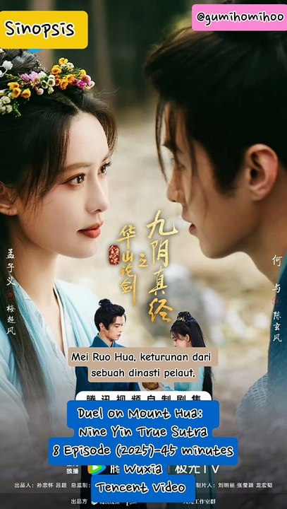 Sinopsis Drama China Duel On Mount Hua