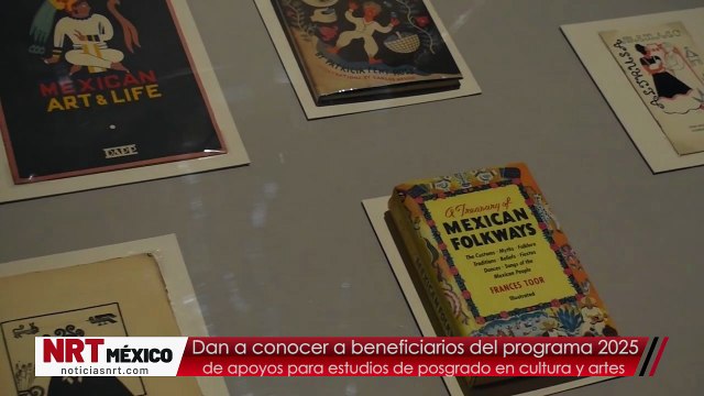 Dan a conocer a beneficiarios del programa 2025 de apoyos para estudios de posgrado en cultura y artes