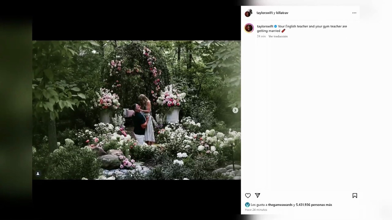 Taylor Swift se casa con Travis Kelce