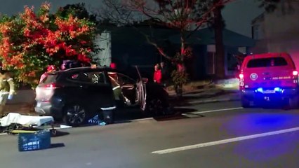 Oficial destaca importância do uso do cinto de segurança após mais um acidente de trânsito em Cascavel