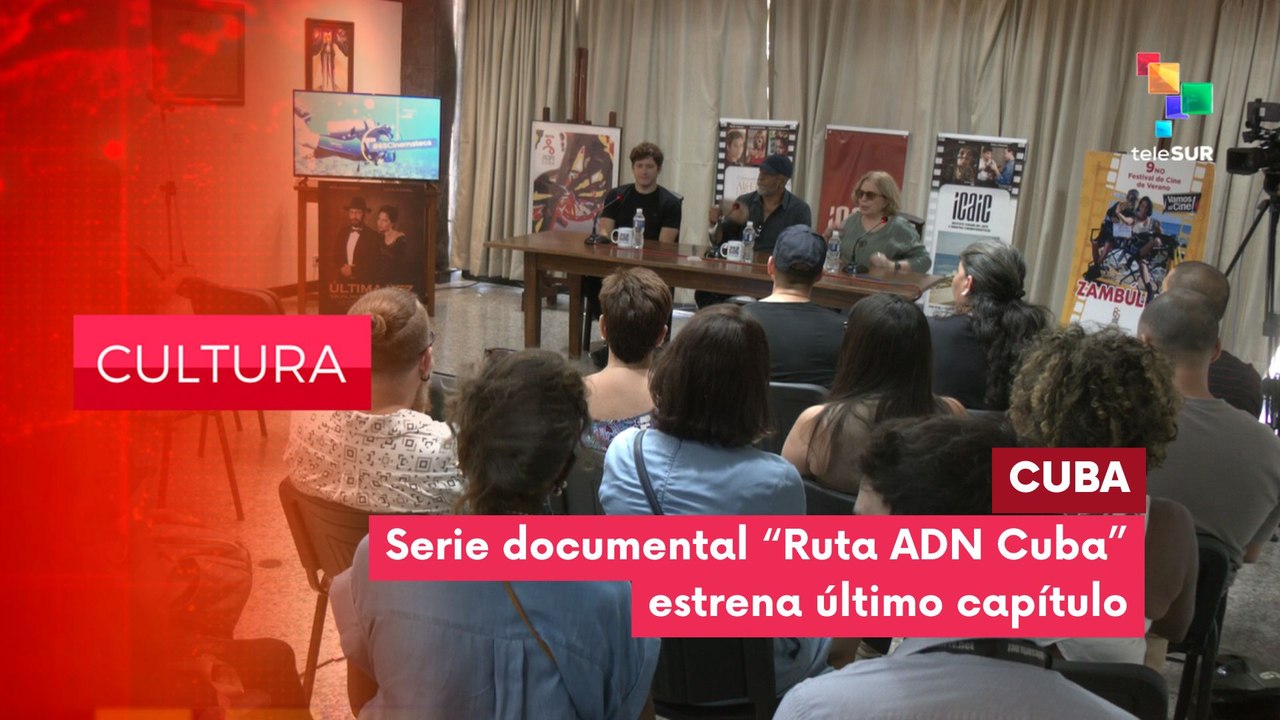 Conferencia de prensa en Cuba presentó último capítulo de "Ruta ADN Cuba" CULTURA EDICIÓN CENTRAL 26-08-2025