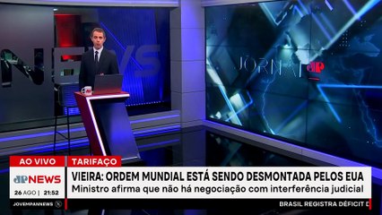 Vieira: Ordem mundial está sendo desmontada pelos EUA