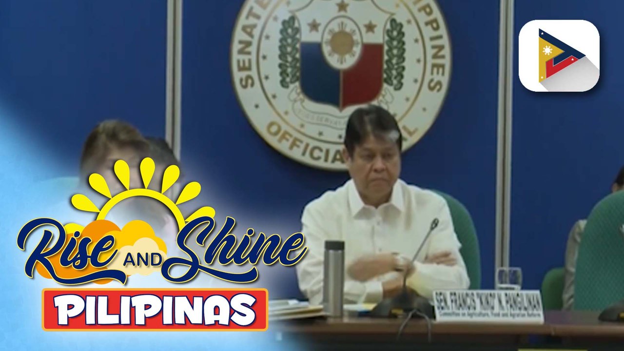 Mga opisyal ng D.A., dadalo sa pagdinig ng senado sa Rice Tariffication Law ngayong araw | Vel Custodio