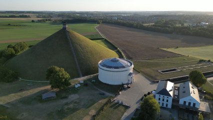 La Wallonie vue du ciel - La Butte du Lion de Waterloo