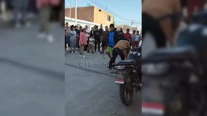 Sayán: Madre castiga a su hijo por presuntamente robar una motolineal en Irrigación Santa Rosa