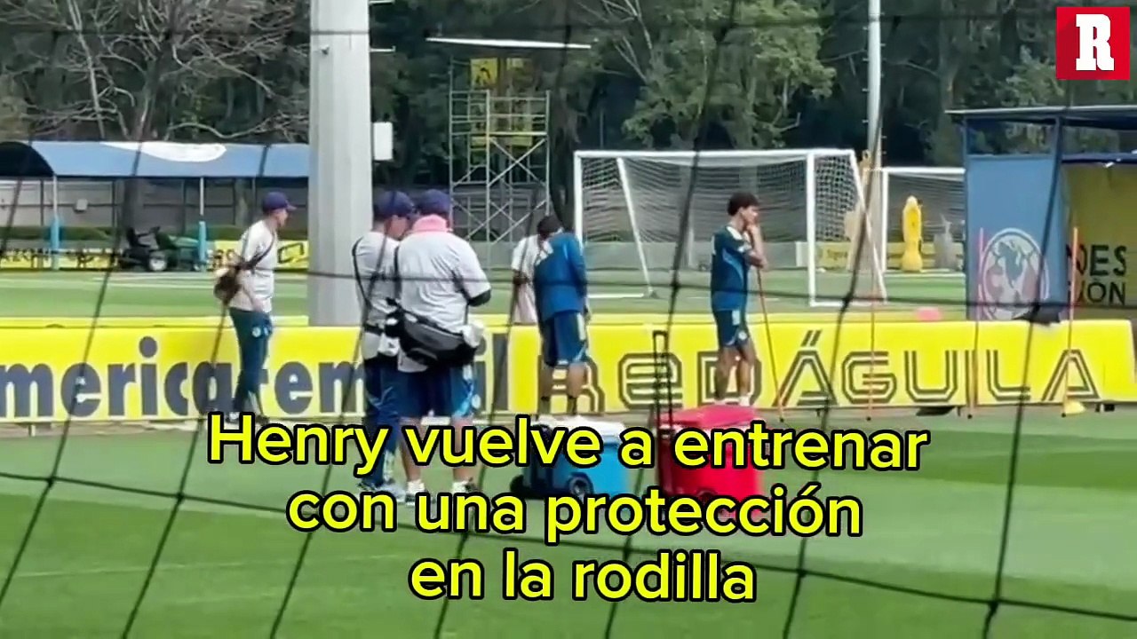 !La bomba esta de regreso¡ 🔥Henry Martín regresó a los entrenamientos después de su lesión.