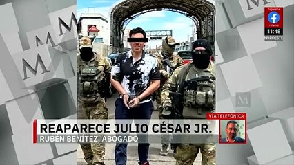 “Debe retomar su vida”: abogado de Julio César Jr. tras su reaparición