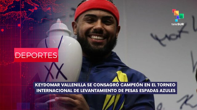 Venezolanos consagrados campeones en Torneo Internacional de Levantamiento de Pesas Espadas Azules DEPORTES EDICIÓN CENTRAL 26-08-2025