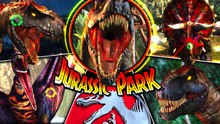 Jurassic Park Arcade All Bosses (4K)