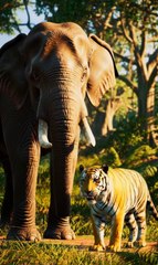 wild animals elephant and natural view ❤️❤️❤️❤️