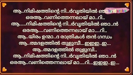 Aa Nimishathinte Nirvrithiyil Karoke