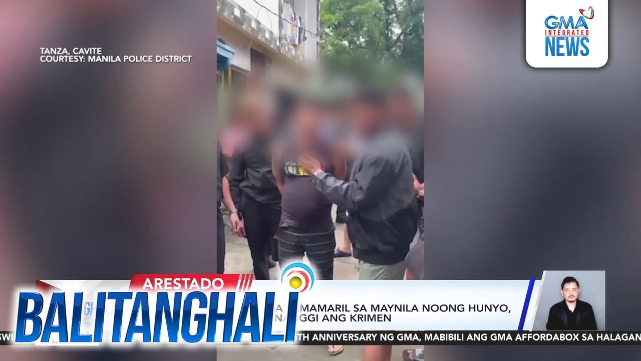 Itinuturong gunman sa pamamaril sa Maynila noong Hunyo, natunton sa Cavite; itinanggi ang krimen | Balitanghali