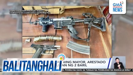Konsehal na dati ring Mayor, arestado matapos mahulihan ng 2 baril | Balitanghali