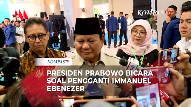Presiden Prabowo Buka Suara Immanuel Ebenezer Jadi Tersangka KPK hingga Pengganti Wamenaker