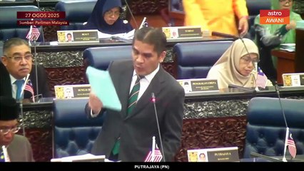"Yang Berhormat, saya duduk sini kena neutral.." - Timbalan Speaker