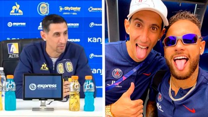 Ángel Di Maria quiere jugar con Neymar en Rosario Central: "Lo quiero mucho y le gusta mucho el futbol argentino"