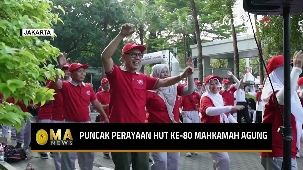 Puncak HUT ke-80 Mahkamah Agung,  Harapan Besar untuk Keadilan di Indonesia - MA NEWS