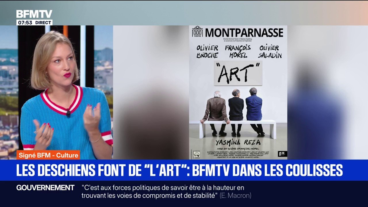 Signé BFM - "Art": BFMTV dans les coulisses du spectacle des Deschiens