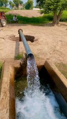 ٹریکٹر سے ٹیوب ویل چلانے کا دیسی طریقہ | Desi Method of Running Tube Well with Tractor