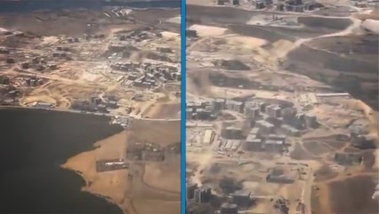 İSKİ “kaçak yapılaşma” demişti: Sazlıdere havzasındaki TOKİ inşaatının son durumu