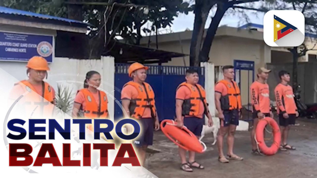 Substation ng PCG sa Camarines Norte, patuloy na nakaalerto sa epekto ng masamang panahon | ulat ni Rhoneil Peñaflor - Radyo Pilipinas - Naga