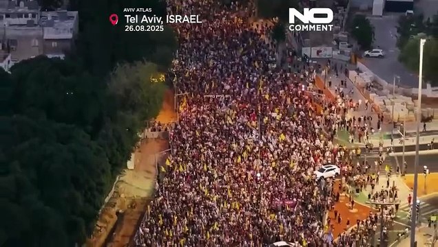 Migliaia in piazza a Tel Aviv per chiedere il rilascio degli ostaggi a Gaza
