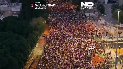 Des milliers de personnes manifestent à Tel-Aviv pour la libération des otages à Gaza