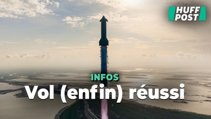 La mégafusée Starship d’Elon Musk atteint enfin son objectif après une série de revers