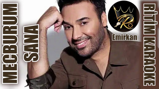 Ben Mecburum Sana - Emirkan ✩ Ritim Karaoke (Kürdi Bozlak 4/4 Slow Vahde Balad Beste Emirkan)