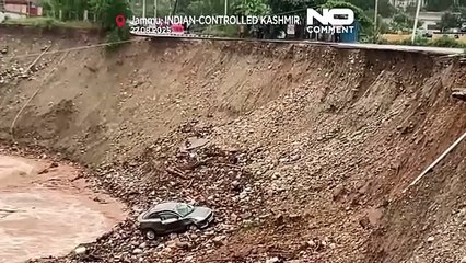 Hindistan kontrolündeki Keşmir'de sel ve heyelan: En az 32 ölü