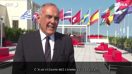 Mostra di Venezia, Alberto Barbera: «C'e' un ritorno del cinema alla realtà»