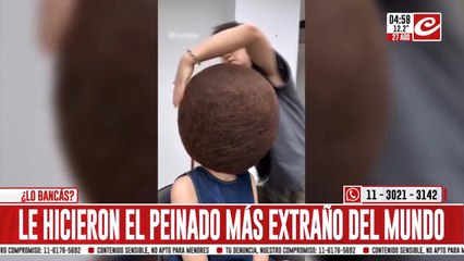 Se hizo viral por realizar los peinados más extraños del mundo