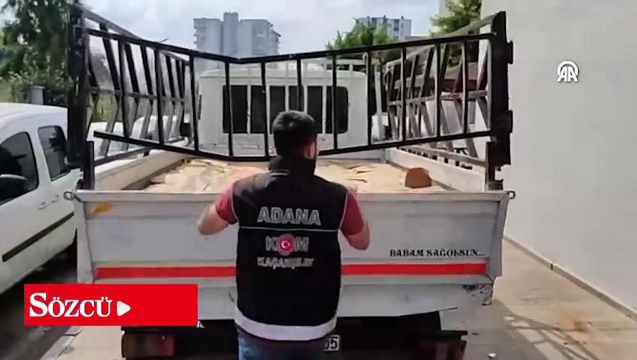 Adana'da 2 ton kaçak etil alkol ele geçirildi