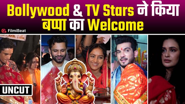 Ankita Lokhande, Arti Singh, Arjun और बाकी Celebs ने किया बप्पा का स्वागत| Ganesh Chaturthi 2025