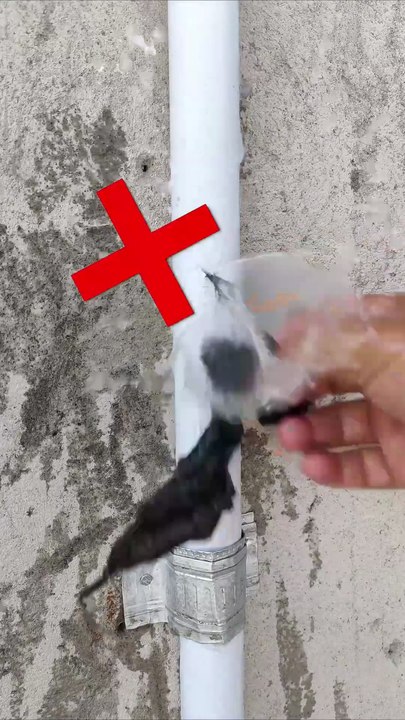 1 minute to patch a leaking pipe