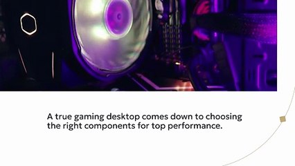5 Must-Have Components of a True Gaming Desktop