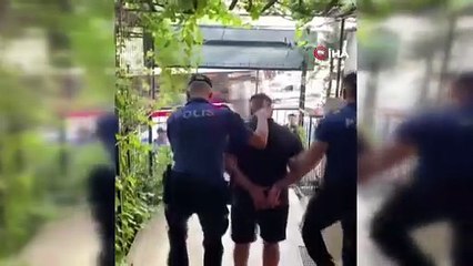 İzmir’de polisi darp eden saldırgan tutuklandı