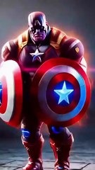 Captain America and a "Thanos AI" concept.