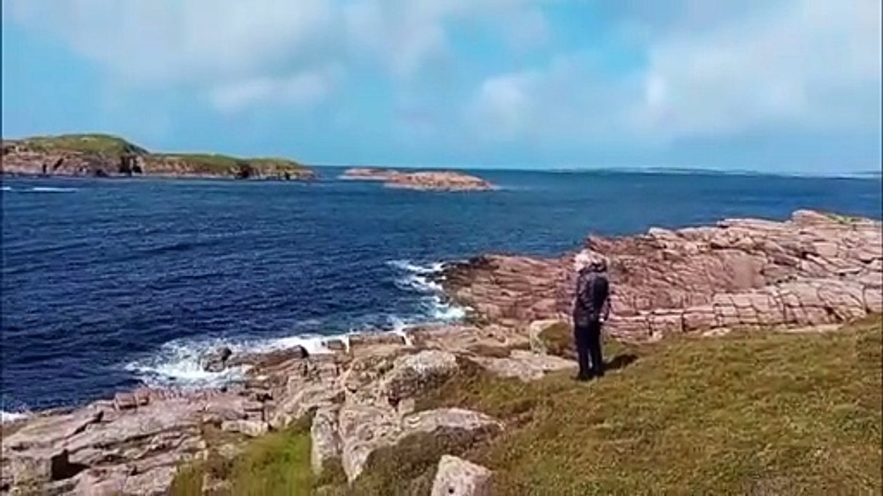 Gabhla (Gola) island in Donegal