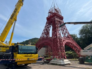 La "Tour Eiffel" de Sainte-Marie-aux-Mines