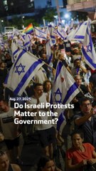 Do Israeli Protests Matter to the Government?