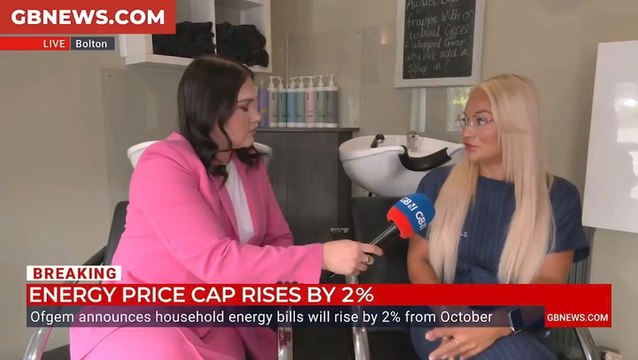 Struggling salon owner says energy bills have risen by 83 per cent