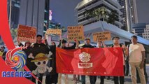 Mahasiswa Malaysia demo di Kedutaan Besar Indonesia